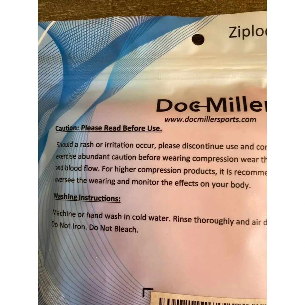 Doc Miller Open Toe Compression Socks 20-30mmHg Red Medium 1 Pair X0023DTV71